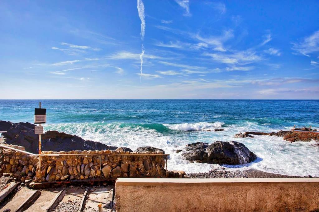 Dalla Spiaggetta A Quinto Genua Zewnętrze zdjęcie