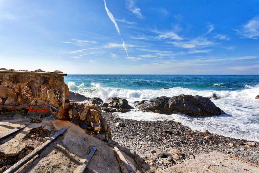 Dalla Spiaggetta A Quinto Genua Zewnętrze zdjęcie
